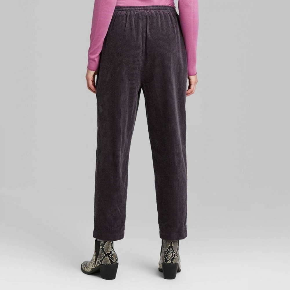 Wild Fable Women’s DRAWSTRING CORDUROY PANTS L - Picture 2 of 7